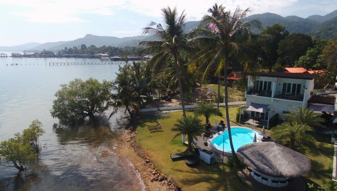 Ganze Villa Beachfront-Pool-Villa-Apartment Koh Chang Exterior photo